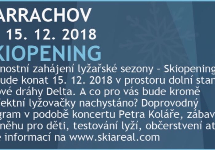 Skiopening Harrachov 15. 12. 2018