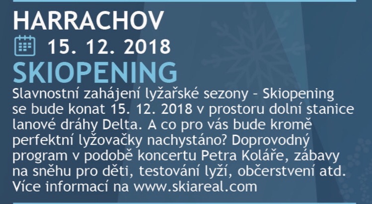 Skiopening Harrachov 15. 12. 2018